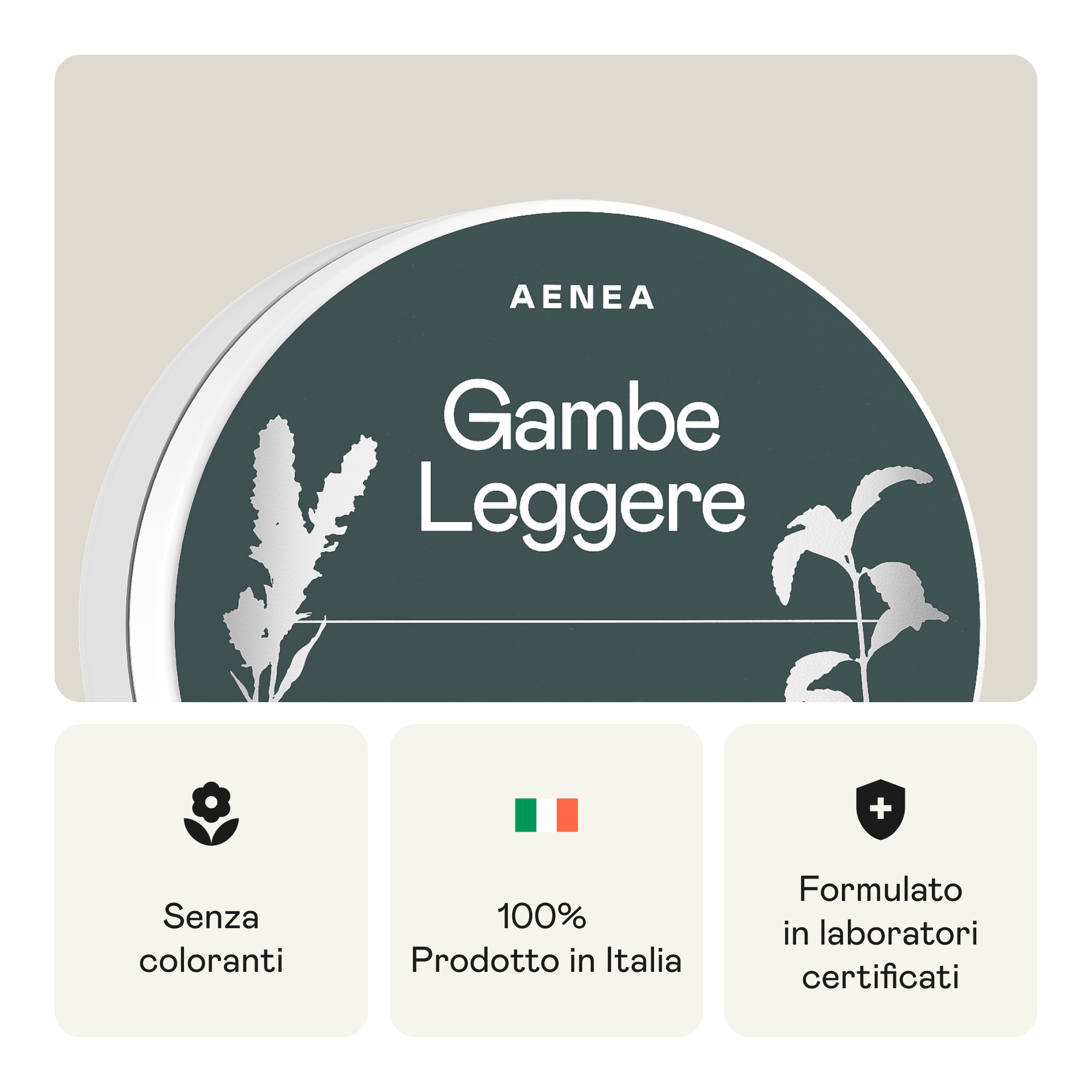 Crema Gambe Leggere