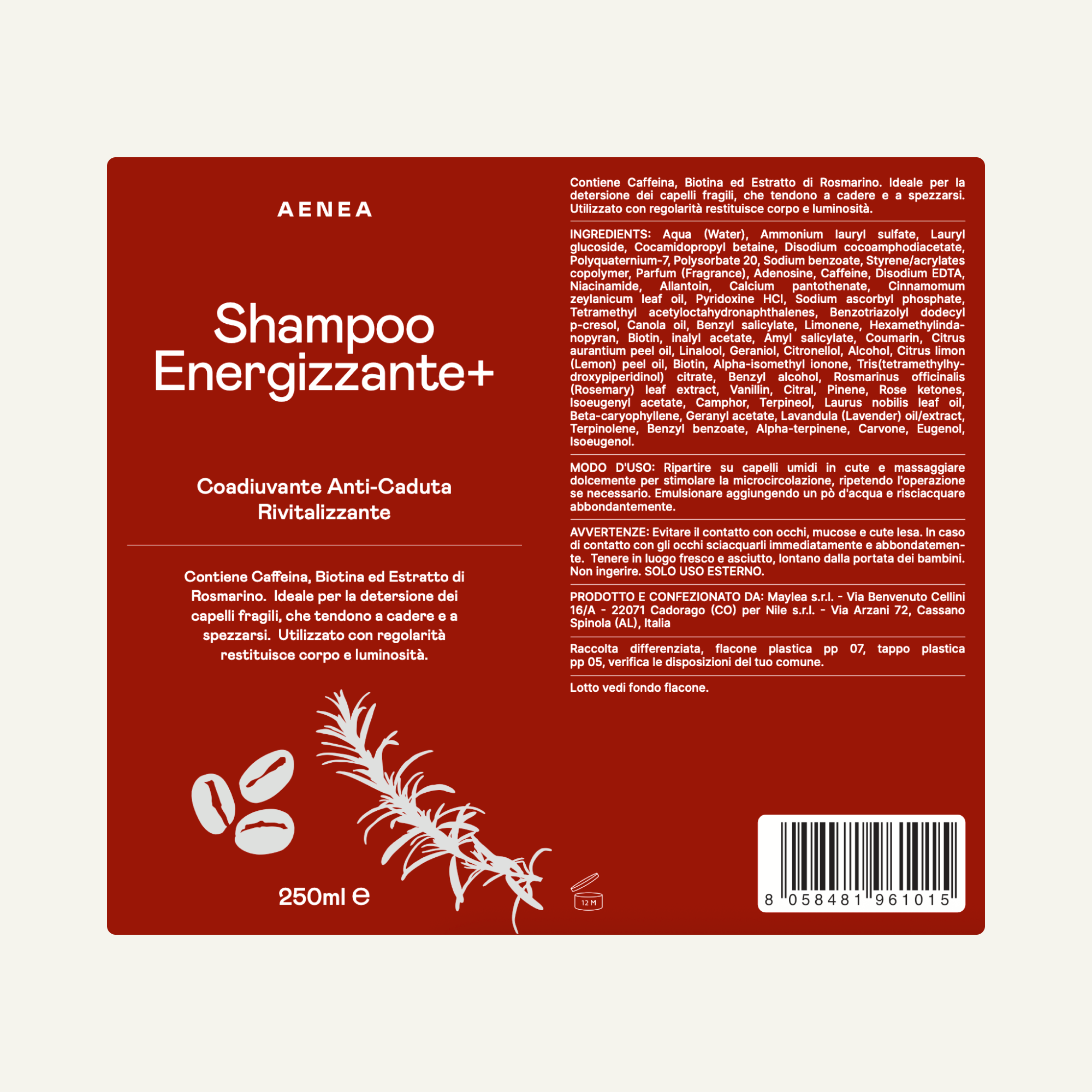 Kit Anticaduta Capelli