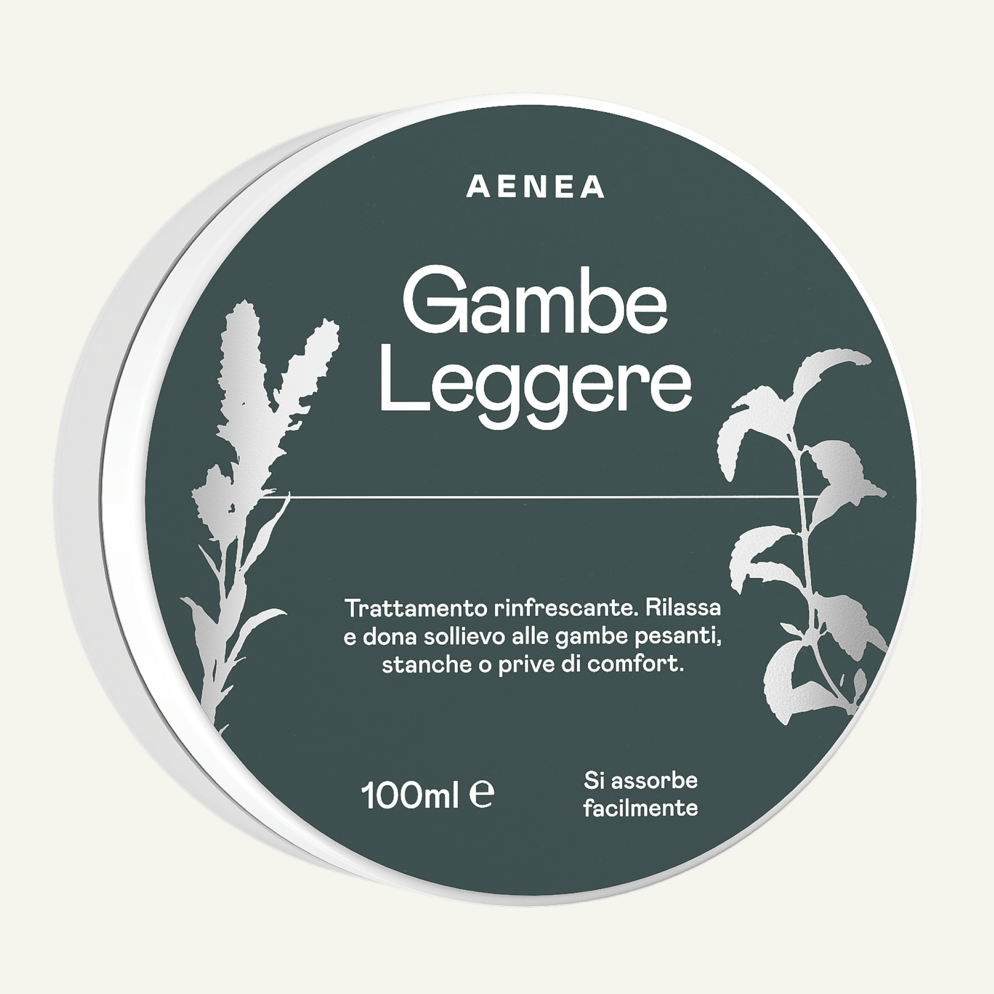 Aenea crema gambe leggere