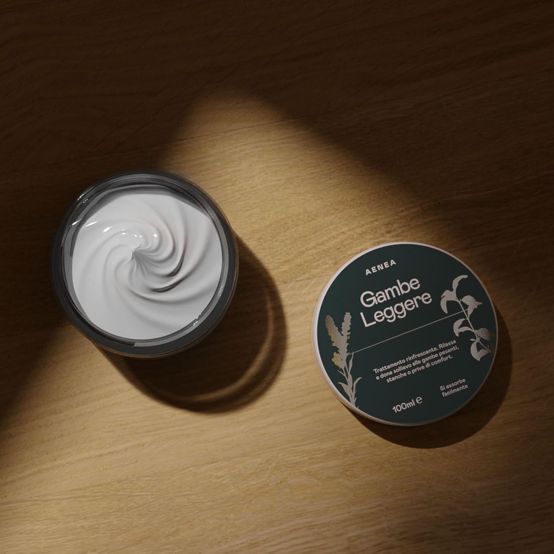 Aenea crema gambe leggere