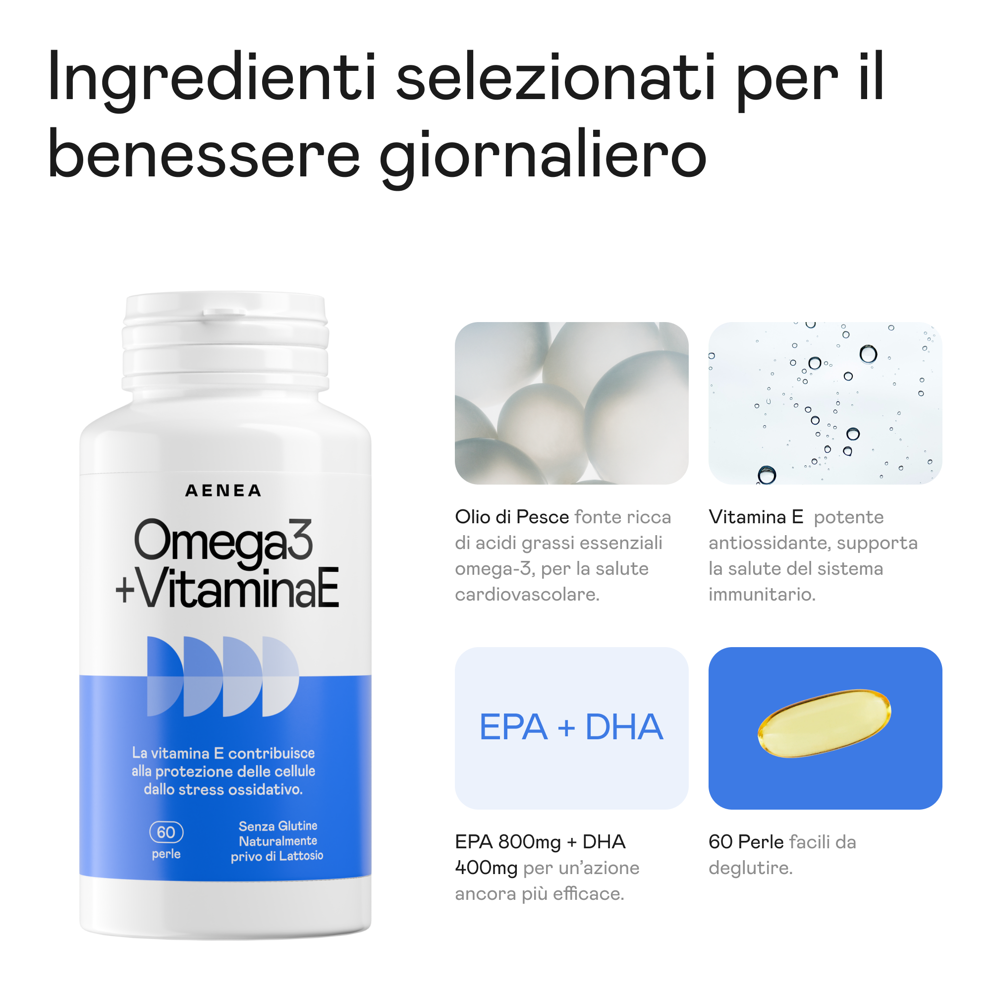 Omega 3 + Vitamina E