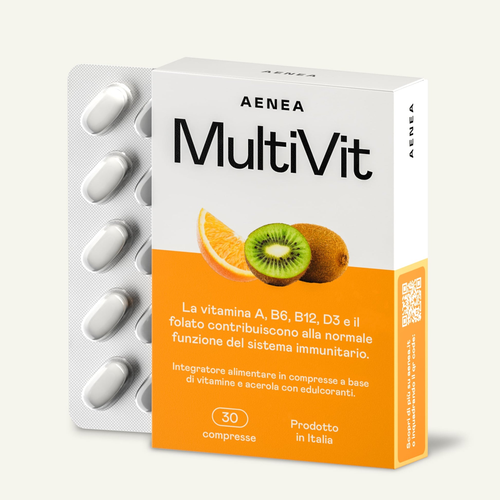 Aenea integratore multivit multivitaminico confezione vitamine